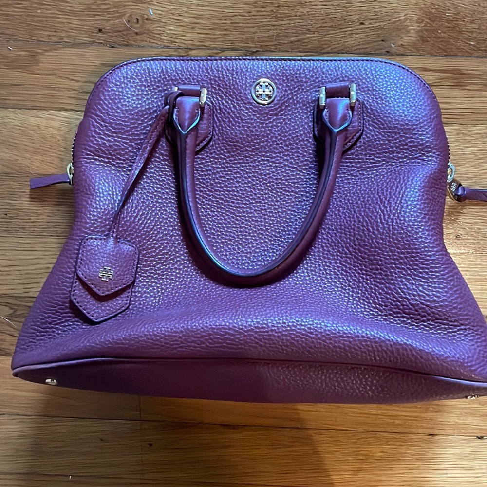 Tory Burch Maroon Purse